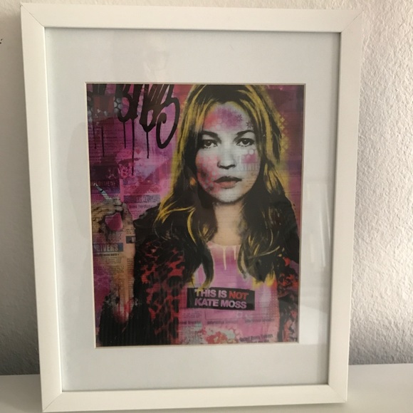 Other - Kate Moss Artwork in Frame Other - Kate Moss Artwork in Frame